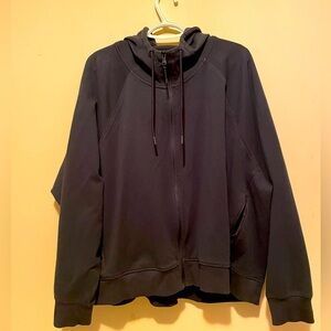 Old Navy Active Dynamic Fleece Zip-Up Black 
Cotton/Poly Blend Hoodie, Size 3X.